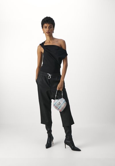 rag & bone IRINA ONE SHOULDER - Tops - black