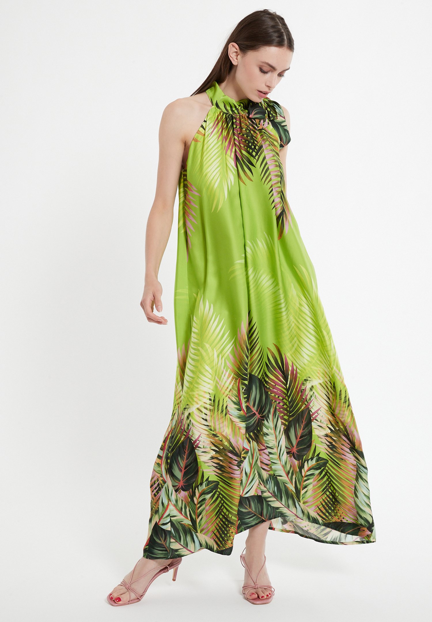 Ana Alcazar Maxikleid - grün - Zalando.de