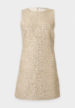 Alice + Olivia, CADE SHIFT DRESS - Hverdagskjole - gold-coloured