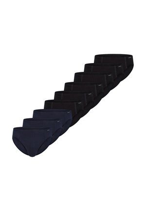 PACK OF 9 - Trusser - schwarz/blau