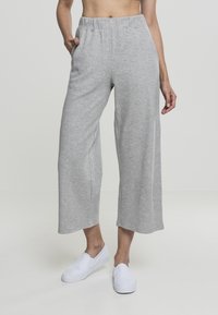 Urban Classics - LADIES CULOTTE - Pantalones deportivos - grey Imagen en miniatura 1