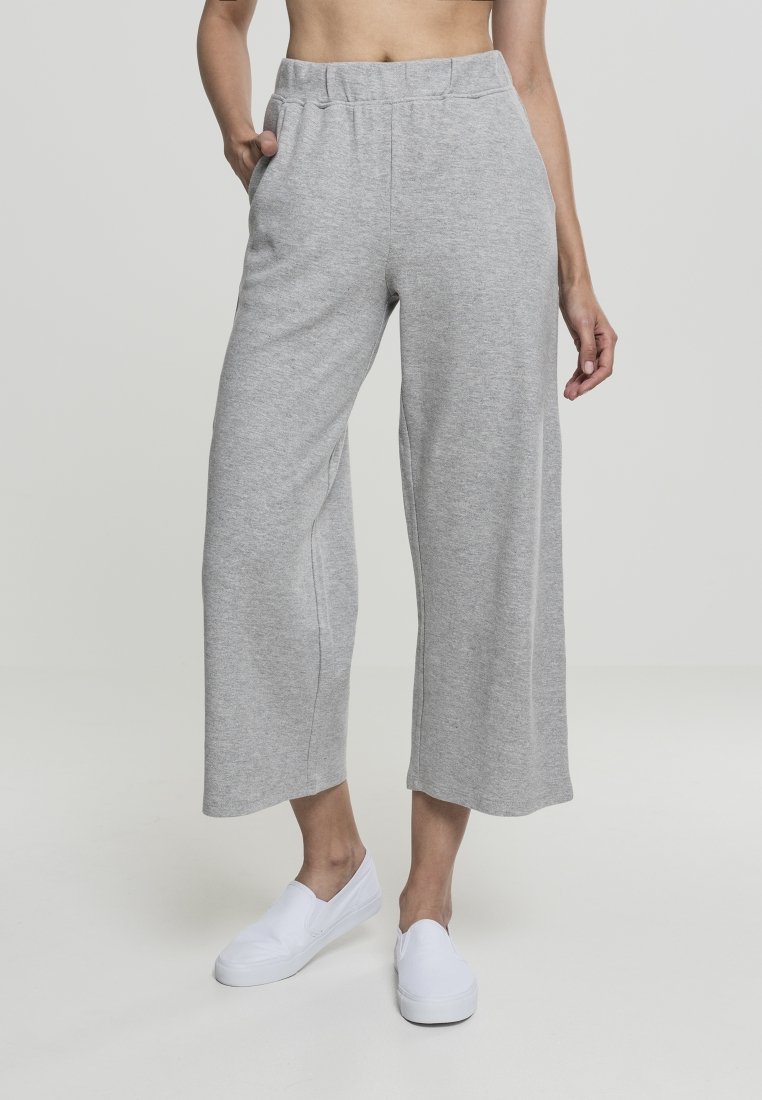 Urban Classics - LADIES CULOTTE - Pantalones deportivos - grey, Ampliar