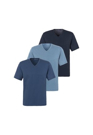 Unterhemd/-shirt - hellblau  blau   navy