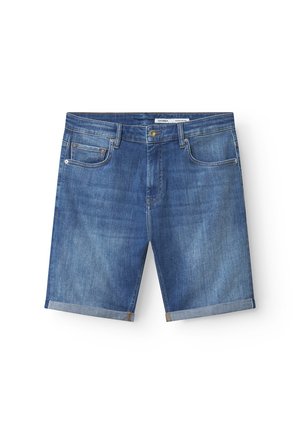 Gabba Markus Selvedge - Denim shorts - mid blue denim
