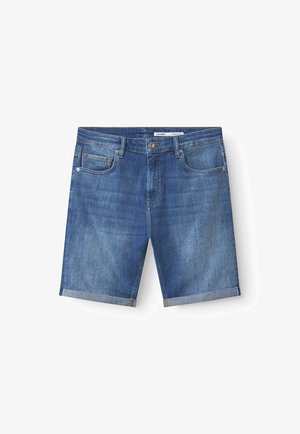 Gabba Markus Selvedge - Jeans Shorts - mid blue denim