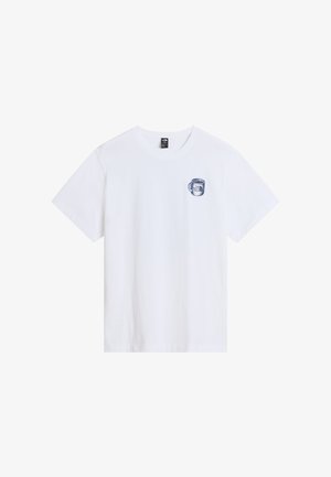 The North Face, U BASECAMP BARISTA RLX SS TEE-GRAPHIC. UNISEX - T-shirts print - tnf white summit navy