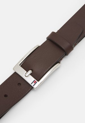 Tommy Hilfiger NEW DENTON Belt business dark tan/cognac