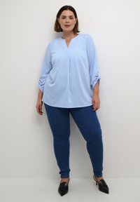 Kaffe Curve MIE - Blúzka - vista blue