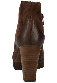Paul Green Botines de tacón - dark brown