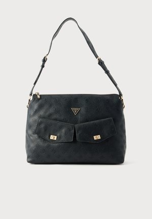 Guess, BLAKE HOBO - Sac bandoulière - black