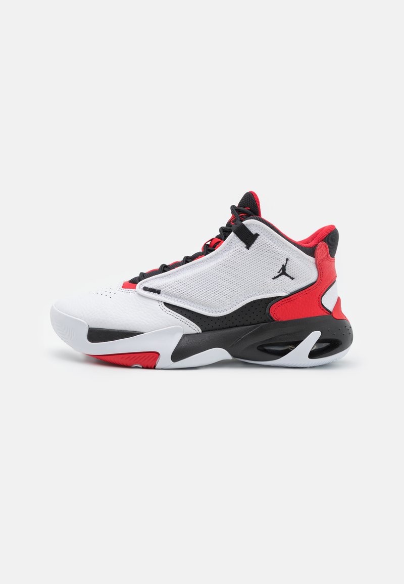 Jordan - JORDAN MAX AURA 4 - Aukšto profilio sportbačiai - white/black/university red, Padidinti