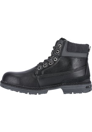 VARIM - Bottines à lacets - black