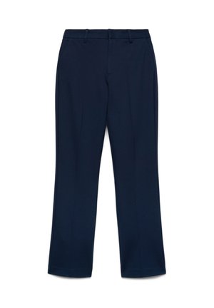 Calliope, PANTALONE LUNGO TINTA UNITA - Stoffhose - blu notte