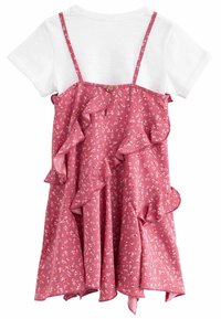 Next FRILL SLIP AND SET - REGULAR FIT - Basic póló - pink