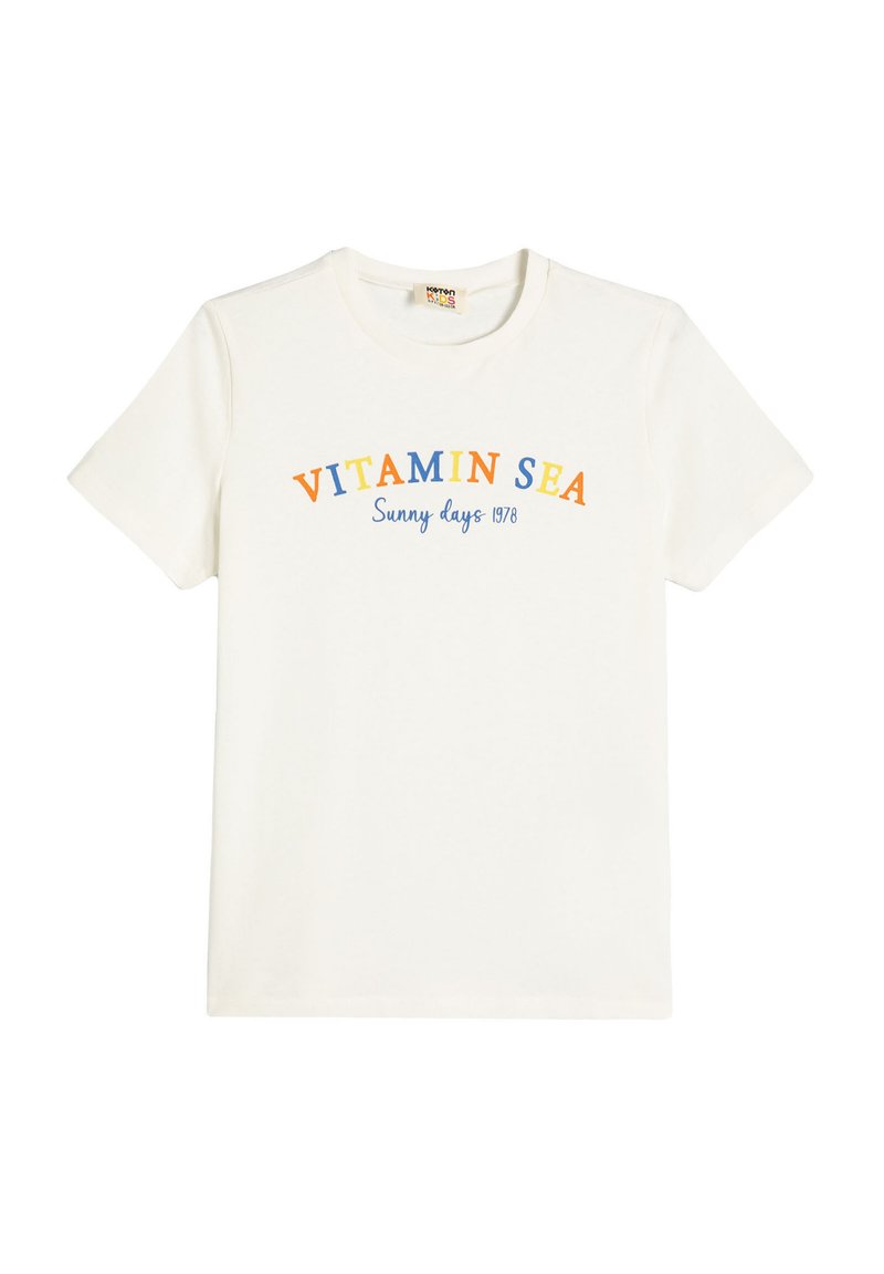 Koton Camiseta estampada - white