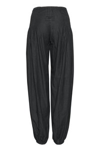 PULZ PZJILL - Vaqueros boyfriend - black denim