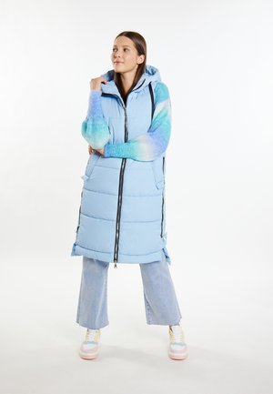 LANGE  - Weste - sky blue