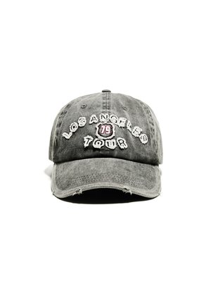 EMBROIDERED  - Cap - black