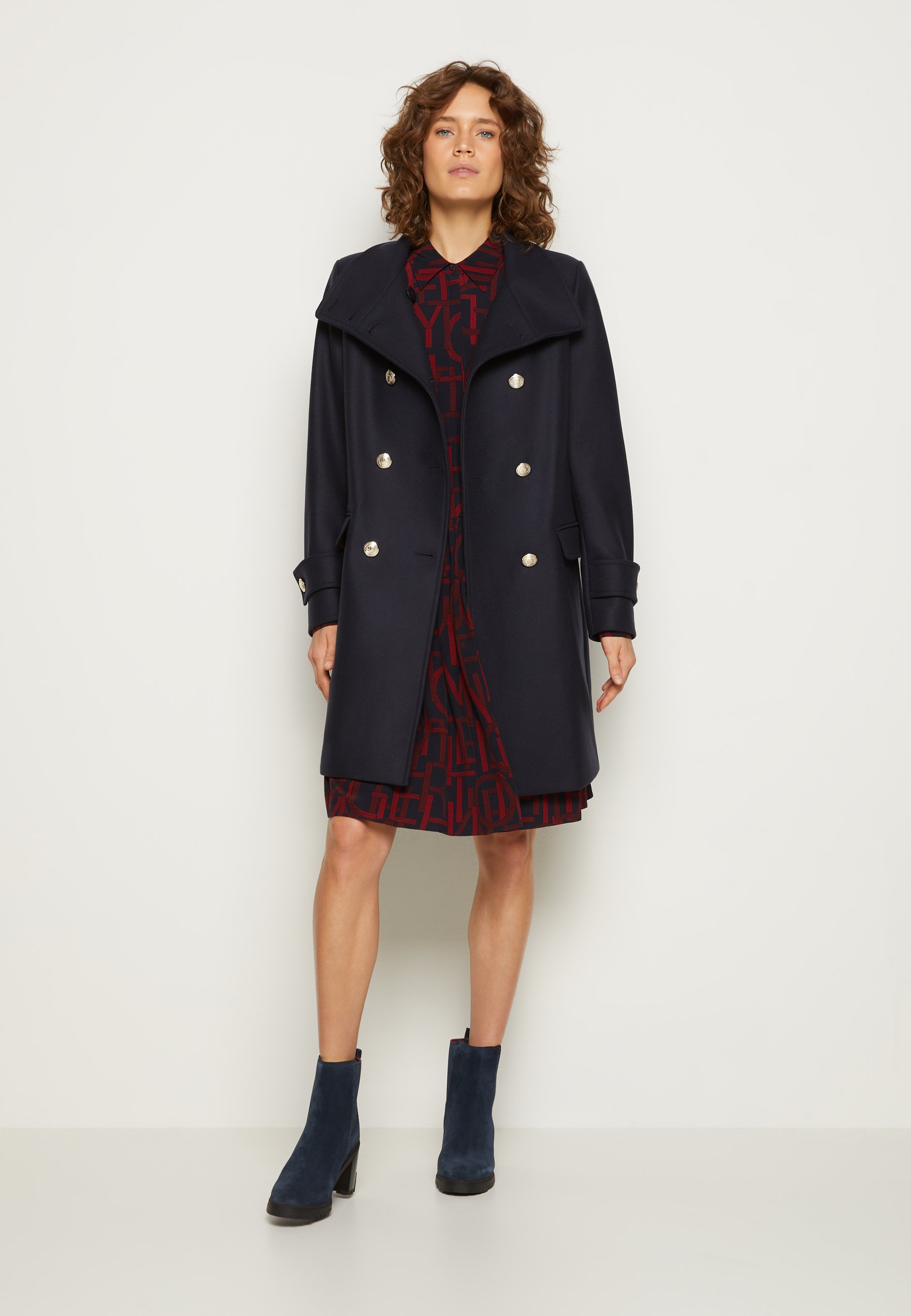 Tommy Hilfiger BLEND FUNNEL COAT 