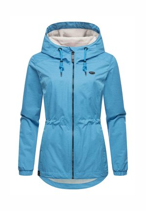 Parka - mottled blue