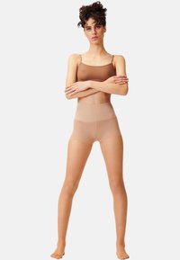 ITEM m6 INVISIBLE CONTROL - Tights - toffee
