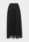 ONLIVY MAXI SKIRT - Maksi sijonas - black/rosa gold