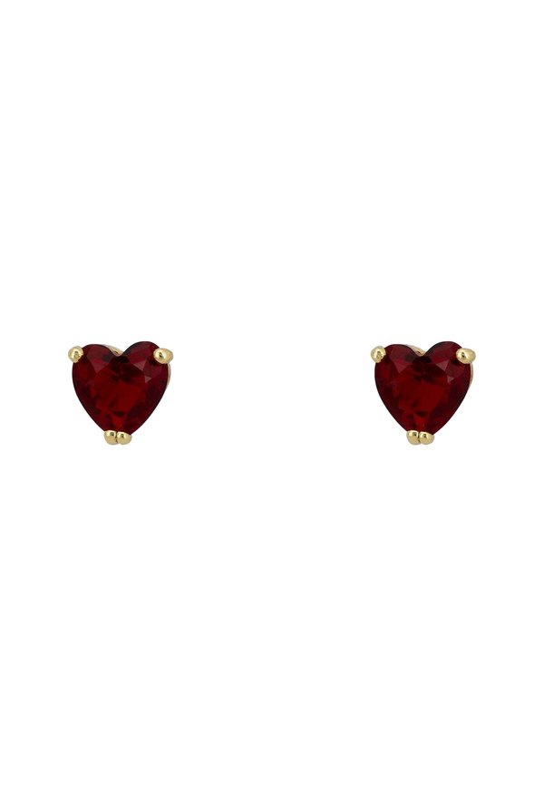 ASSCHER CUT HEART RUBY - Earrings4