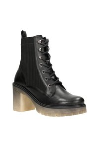 Wojas Botines con plataforma - black