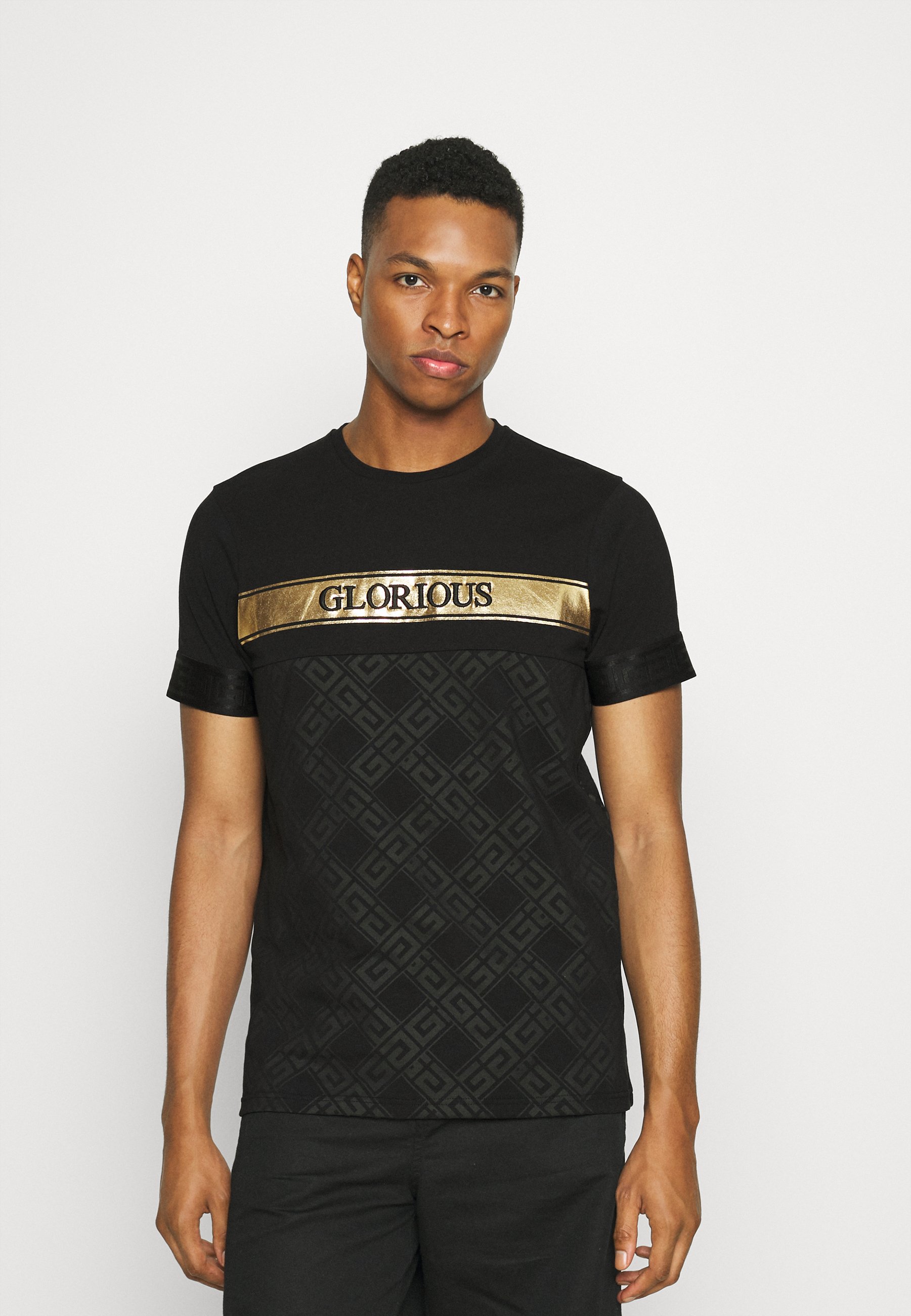 black gold tee