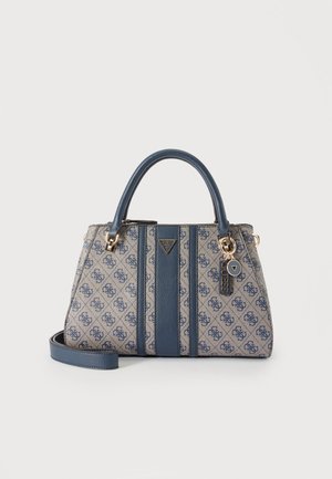Guess, NOELLE II LUXURY SATCHEL - Дамска чанта - dark blue/grey