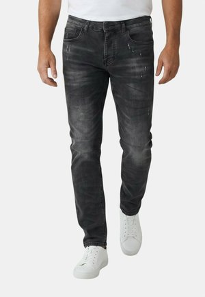 Local Fanatic, JEANS - SPIJKERBROEK VOLWASSENEN - JEANS - GRIJS - JC-8373 - Slim fit jeans - grijs