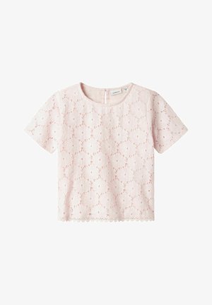 KURZÄRMELIGES MIT UND DETAILS - Blouse - rosa