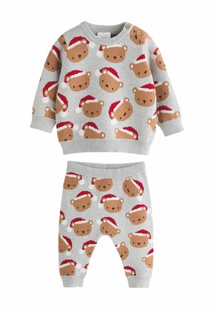 SET REGULAR FIT - Pulóver - neutral bear