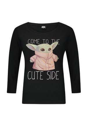 Long sleeved top - schwarz