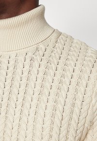 Selected Homme Stickad tröja - beige