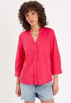 MIT 3/4-ÄRMELN - Blusa - rose vif