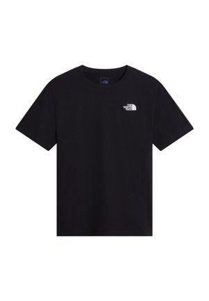 The North Face, M VERTICAL REG SS TEE-GRAPHIC. - T-shirt con stampa - tnf black