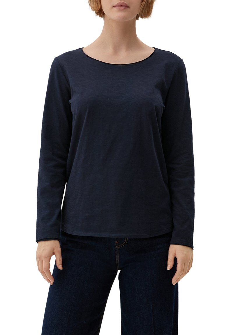 s.Oliver LANGARM - Langarmshirt - dark blue