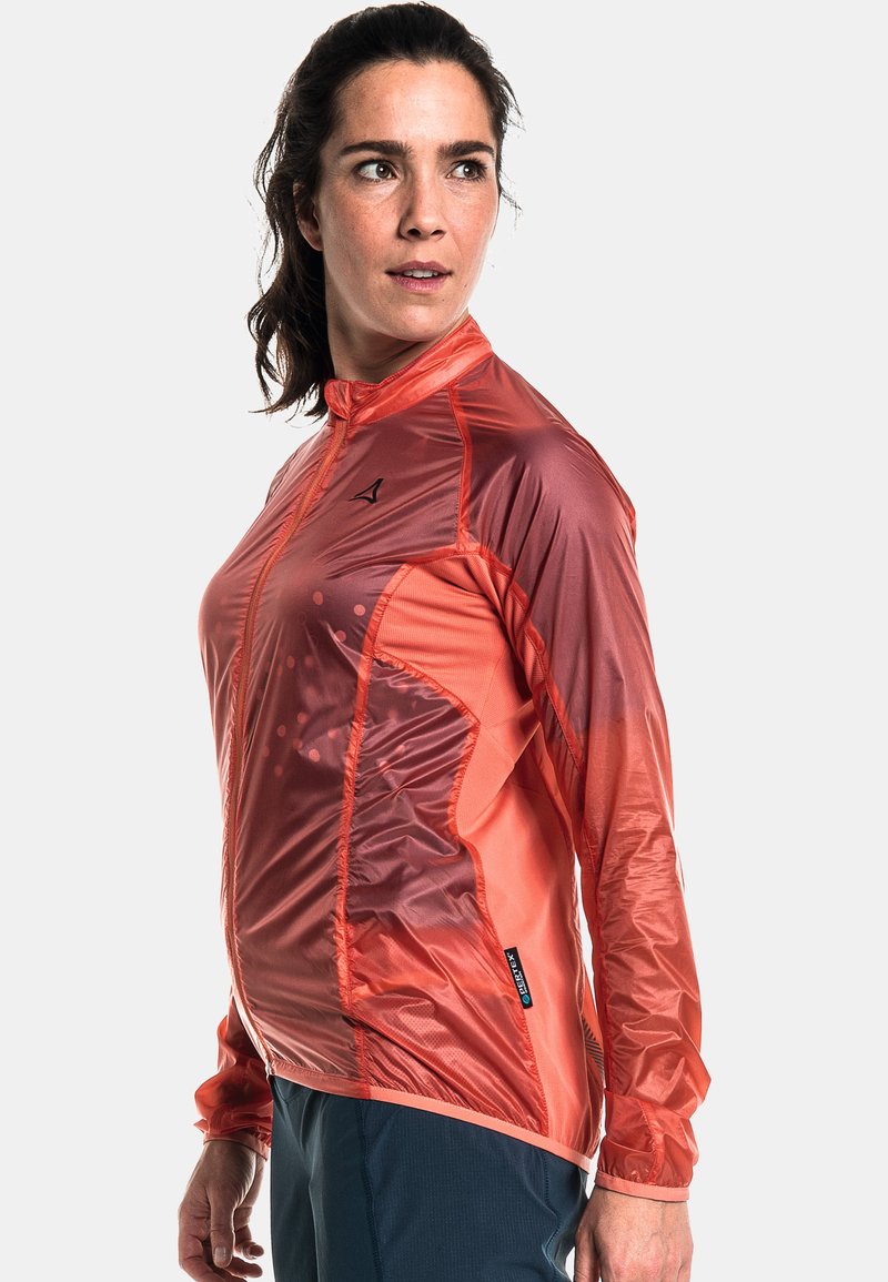 Damen Sportbekleidung | Schöffel GAIOLE L Laufjacke pink/hellrot - KN73086 Damen Sportbekleidung | Schöffel GAIOLE L Laufjacke pink/hellrot - KN73086