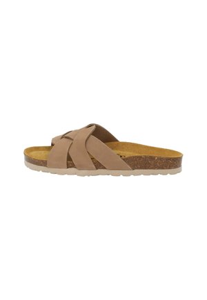 TORNA - Pantolette flach - beige
