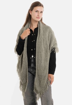 Knit Factory Sjaal - urban green