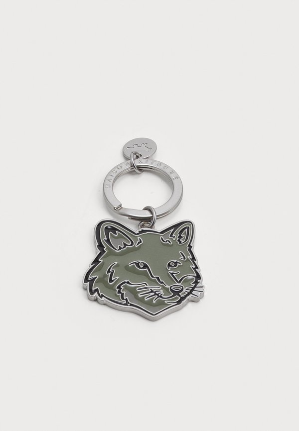 BOLD FOX HEAD KEYRING UNISEX - Schlüsselanhänger - bay leaf