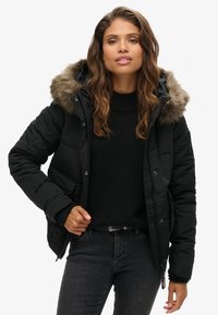 Superdry & Co EVEREST PUFFER - Giacca invernale - jet black