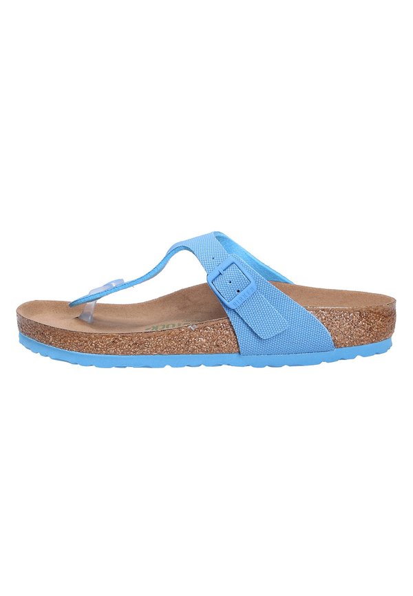 TIEFFUSSBETT PANTOLETTE - Riemensandalette - blau