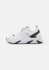 Guess - GENIVER - Sneakers low - white/brown Imagine miniatură 1