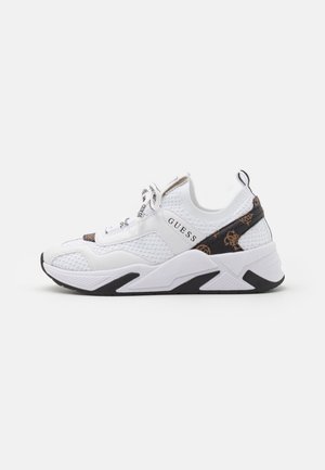 GENIVER - Trainers - white/brown