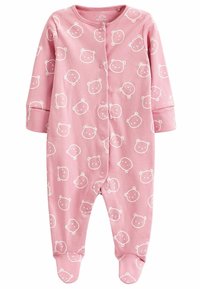 Next COTTON BABY SLEEPSUITS 3 PACK - Dupačky na spaní - pink