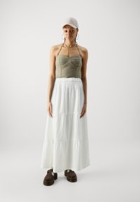 GAP PULL ON SKIRT - Jupe longue - off white
