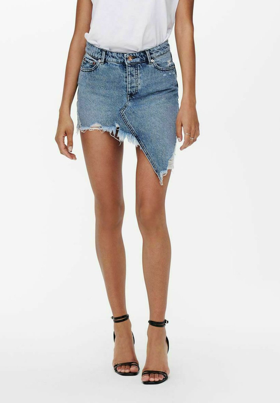 ONLY Gonna di jeans - medium blue denim/blu scuro - Zalando.it