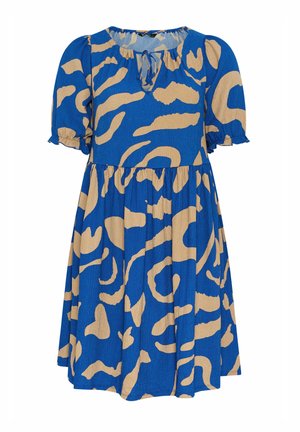 Yours Clothing, PLUS SIZE MINI DRESSES - Jurk - blue